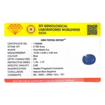Blue Sapphire - 3.95 Carat