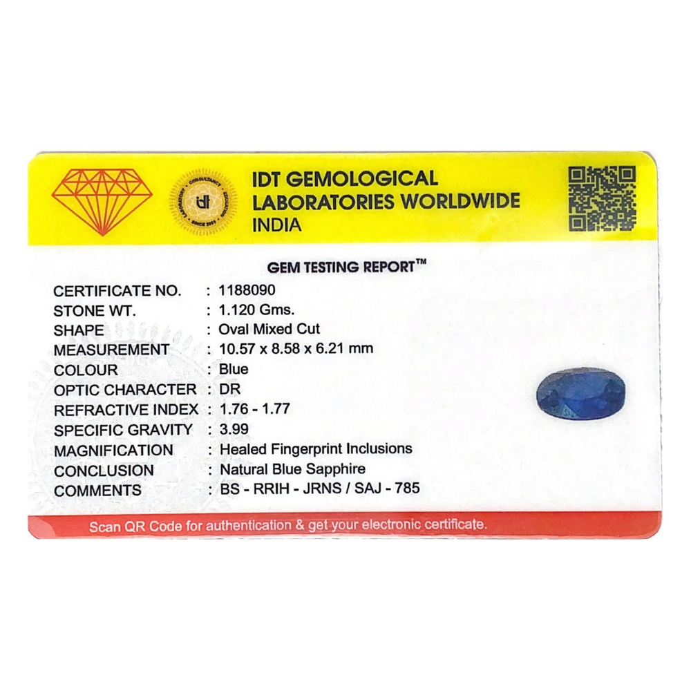 Blue Sapphire - 5.6 Carat