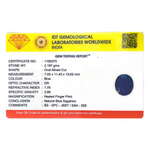 Blue Sapphire - 10.99 Carat