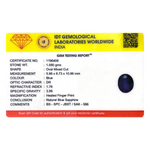 Blue Sapphire - 5.4 Carat