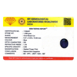 Blue Sapphire - 5.45 Carat