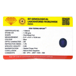 Blue Sapphire - 5.78 Carat