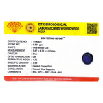 Blue Sapphire - 4.41 Carat