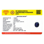 Blue Sapphire - 8.35 Carat