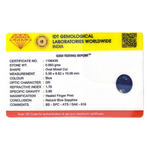 Blue Sapphire - 4.97 Carat