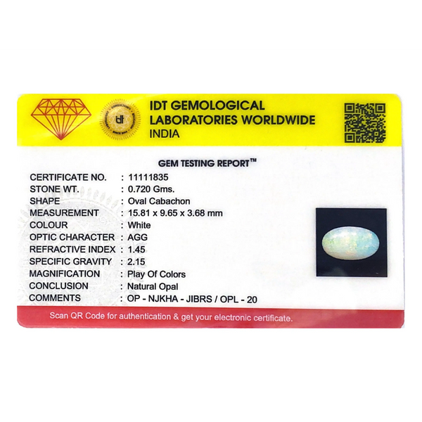 Opal - 3.6 Carat