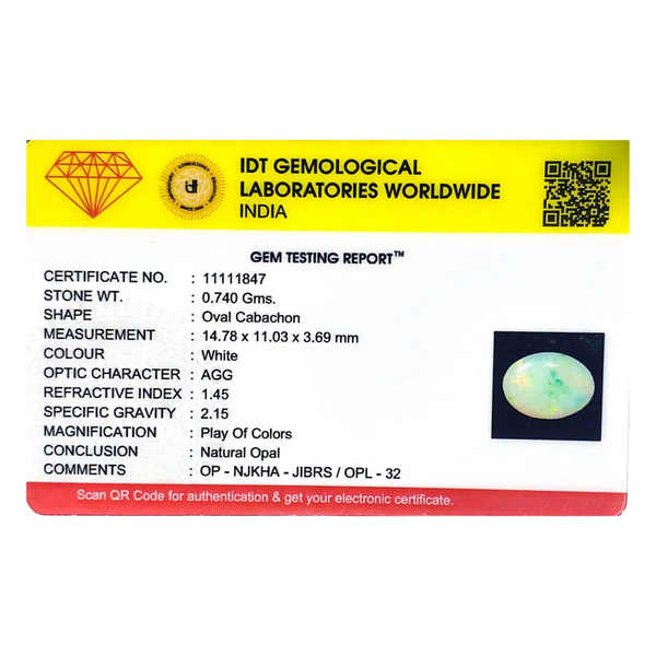 Opal - 3.7 Carat