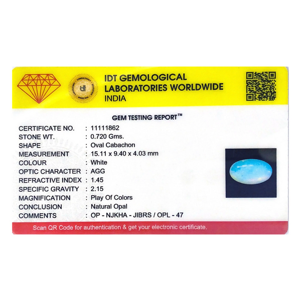 Opal - 3.6 Carat