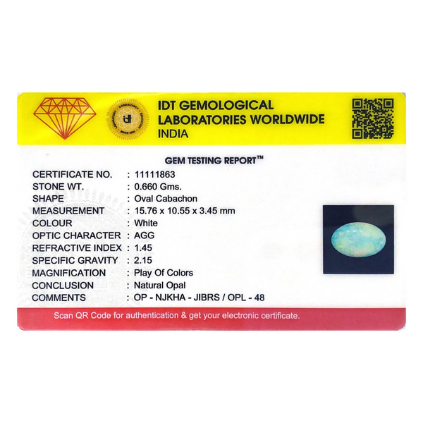 Opal - 3.3 Carat