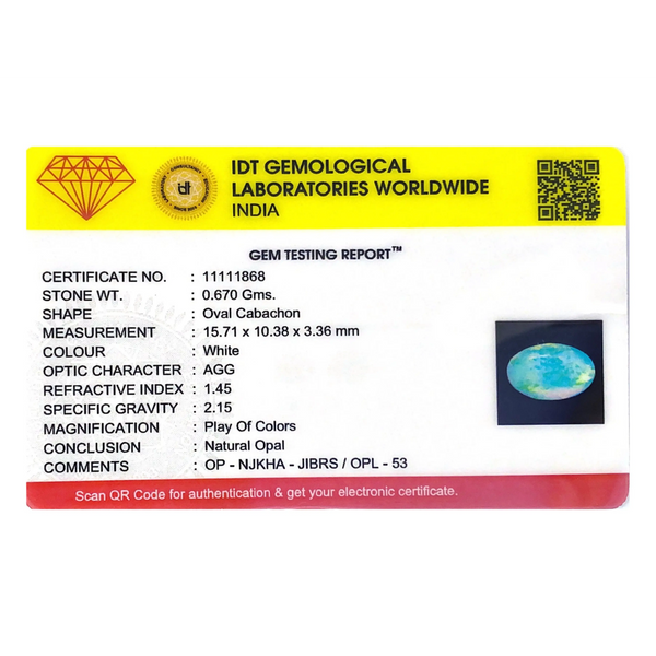 Opal - 3.35 Carat