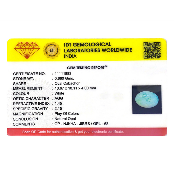 Opal - 3.3 Carat