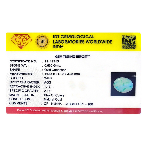 Opal - 3.45 Carat