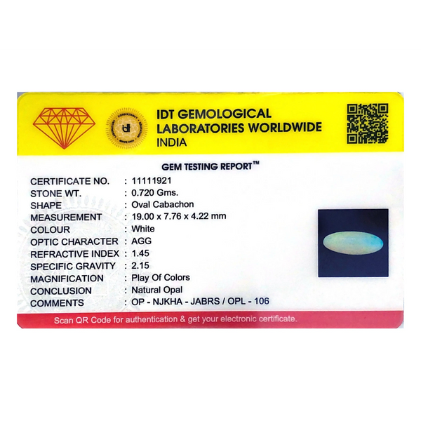 Opal - 3.6 Carat