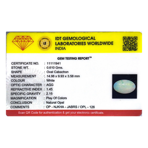 Opal - 3.05 Carat
