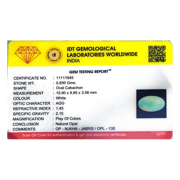 Opal - 3.25 Carat