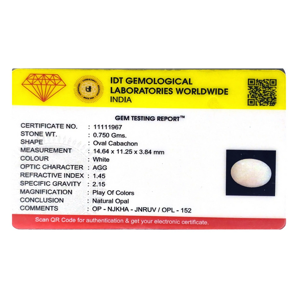 Opal - 3.75 Carat