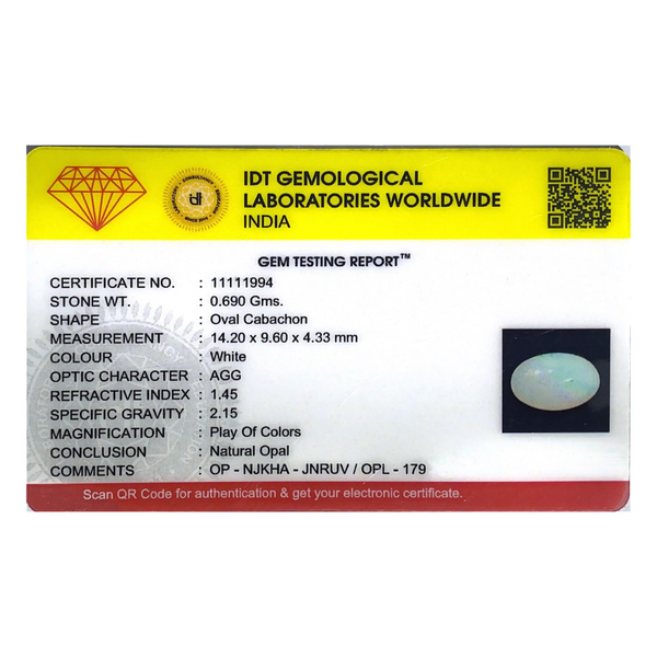 Opal - 3.45 Carat