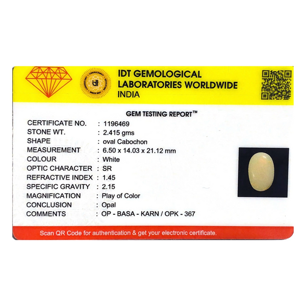 Opal - 12.08 Carat