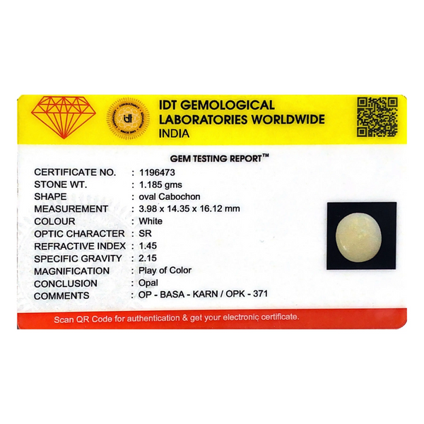 Opal - 5.93 Carat