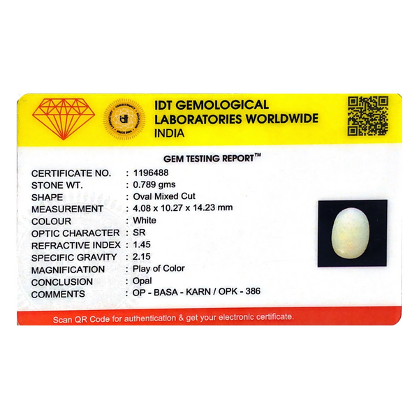 Opal - 3.95 Carat
