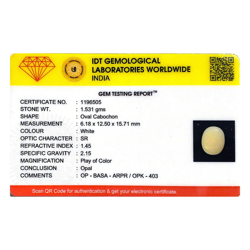 Opal - 7.66 Carat