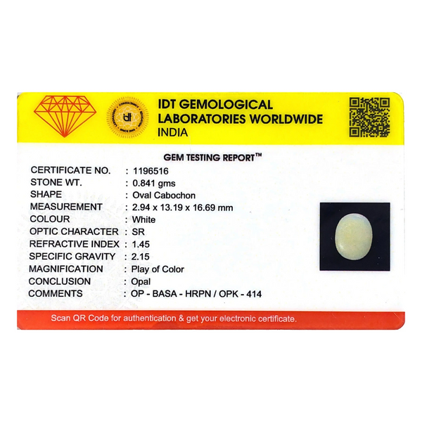 Opal - 4.21 Carat