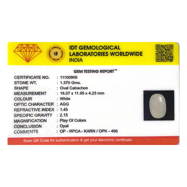 Opal - 6.85 Carat