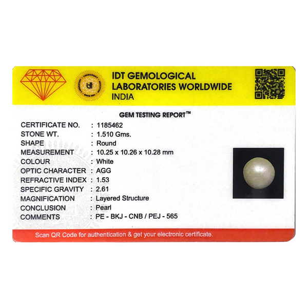 Pearl - 7.55 Carat - Pramogh