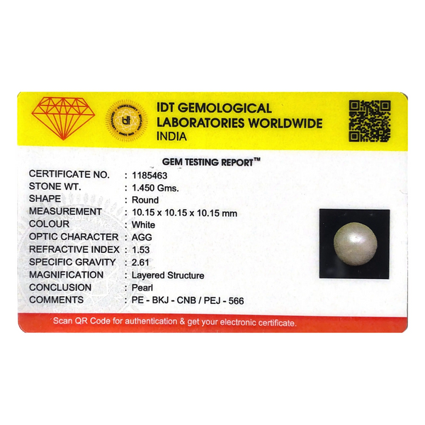 Pearl - 7.25 Carat - Pramogh