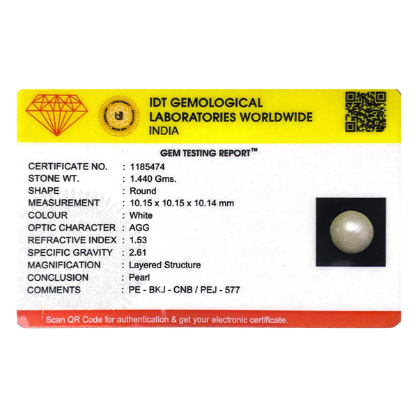 Pearl - 7.2 Carat - Pramogh