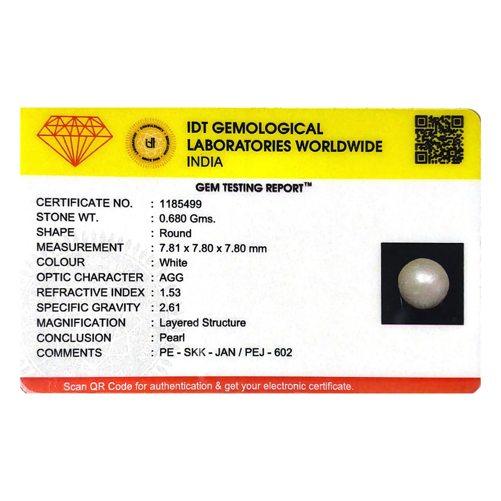 Pearl - 3.4 Carat - Pramogh