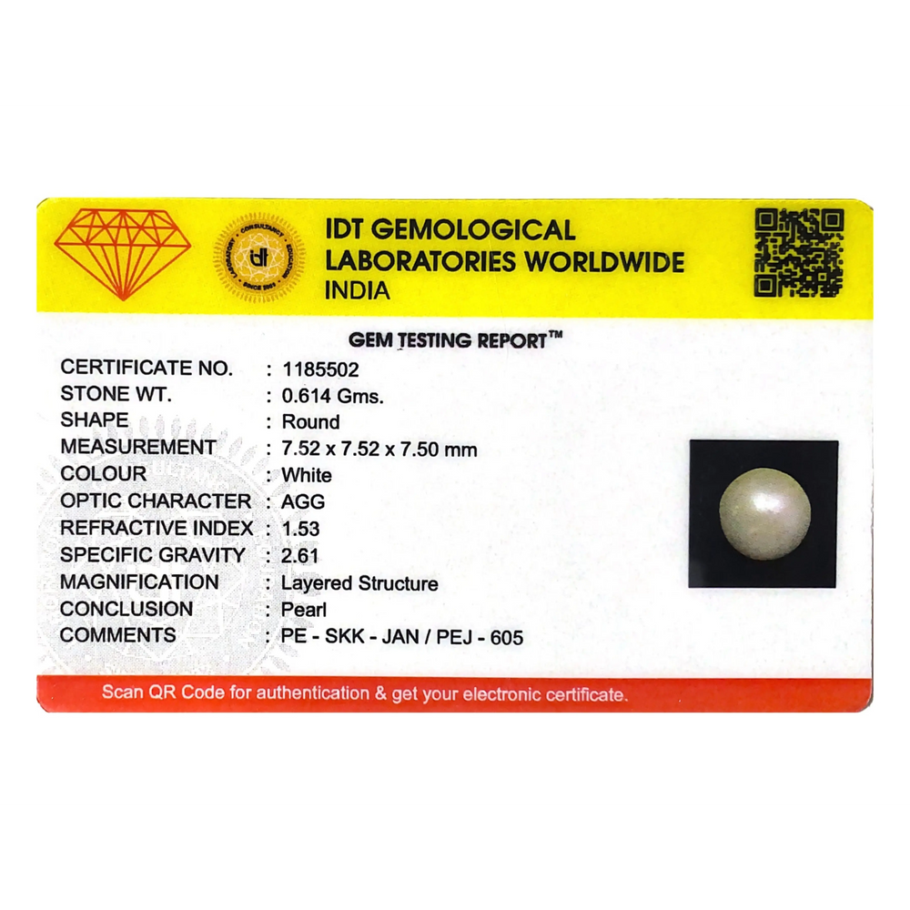 Pearl - 3.07 Carat - Pramogh