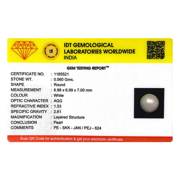 Pearl - 2.8 Carat - Pramogh