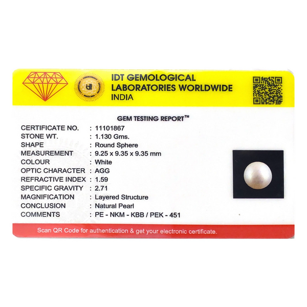 Pearl - 5.65 Carat