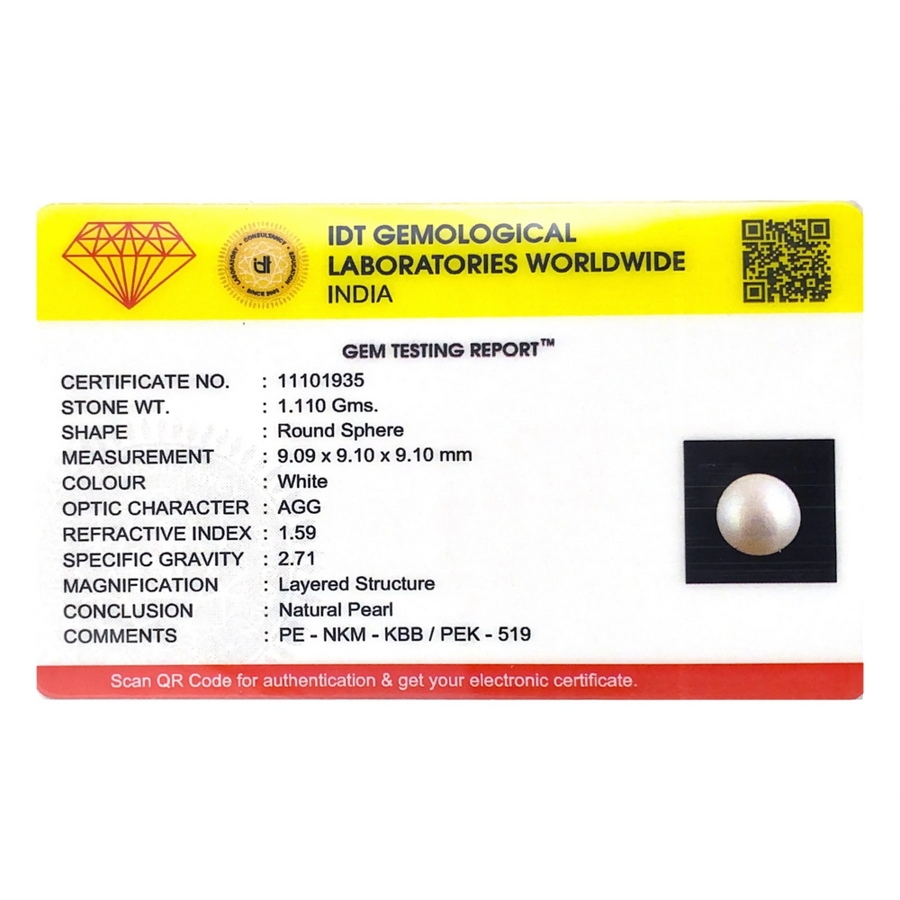 Pearl - 5.55 Carat