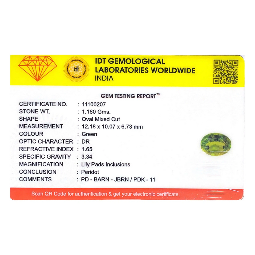 Peridot - 5.8 Carat