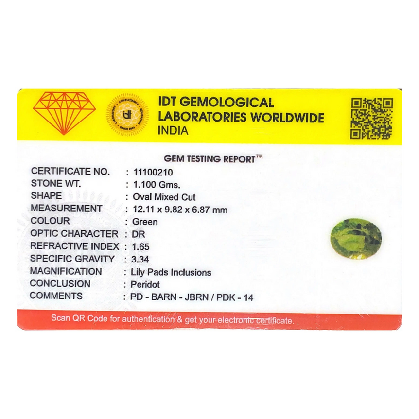 Peridot - 5.5 Carat