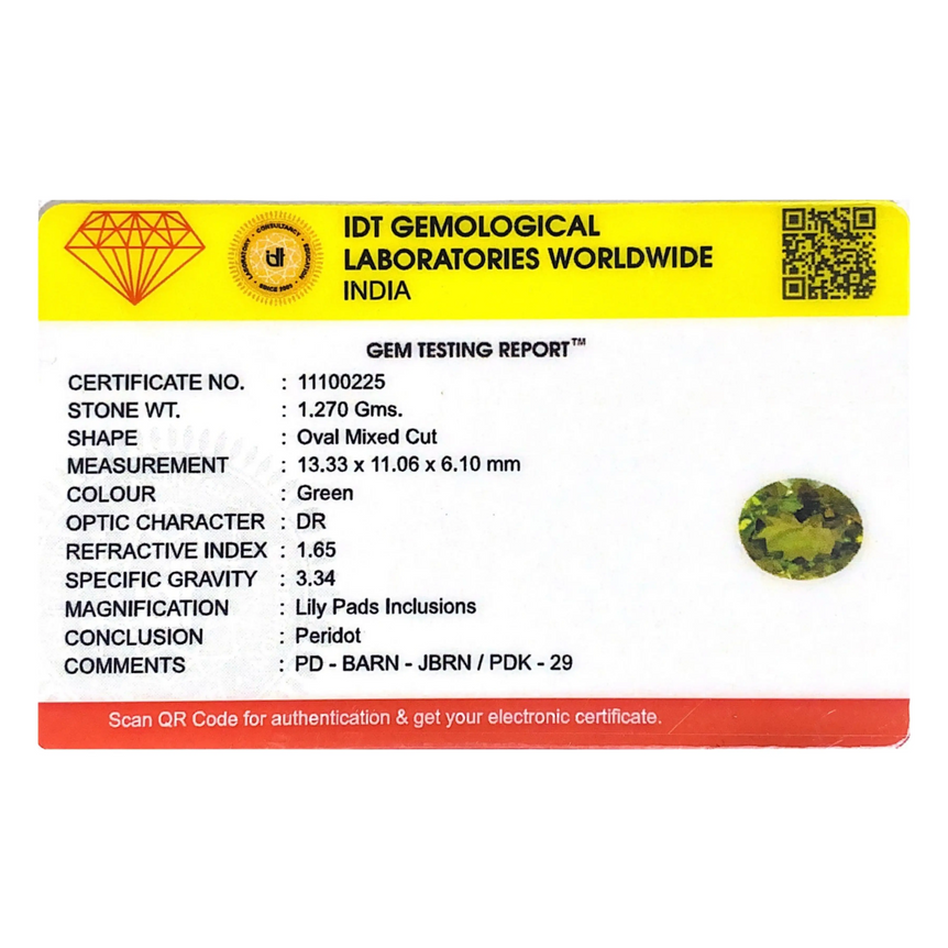 Peridot - 6.35 Carat