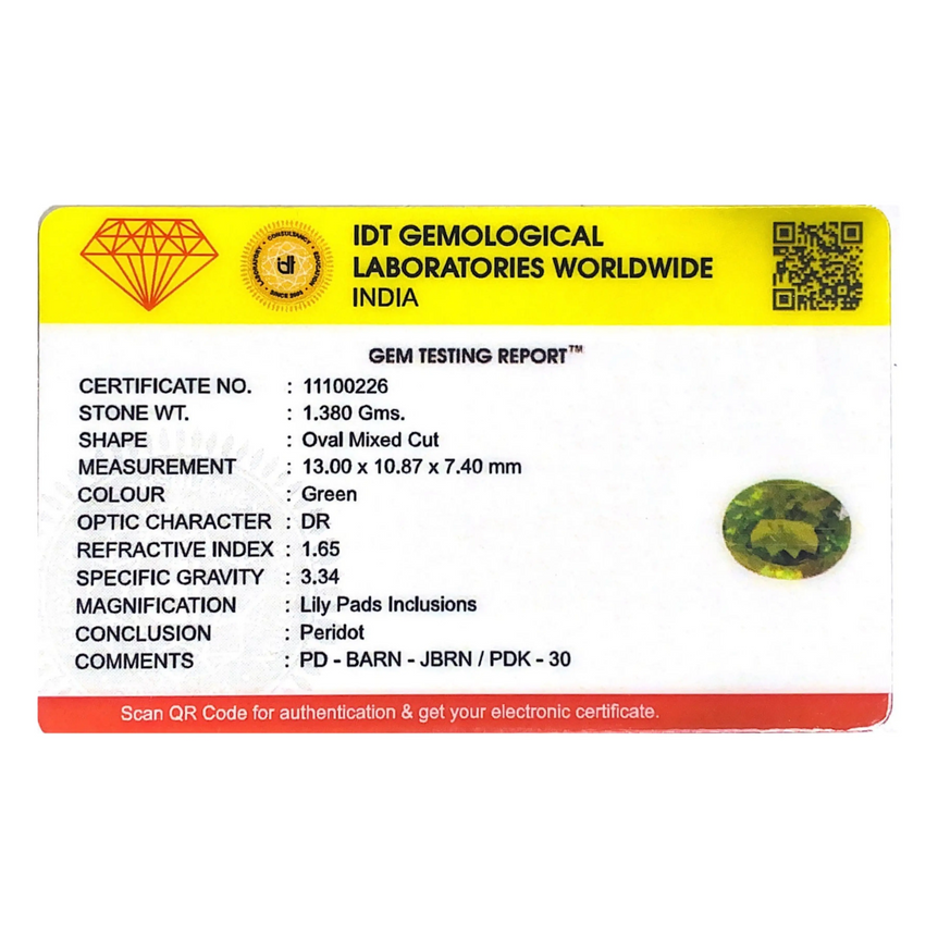 Peridot - 6.9 Carat