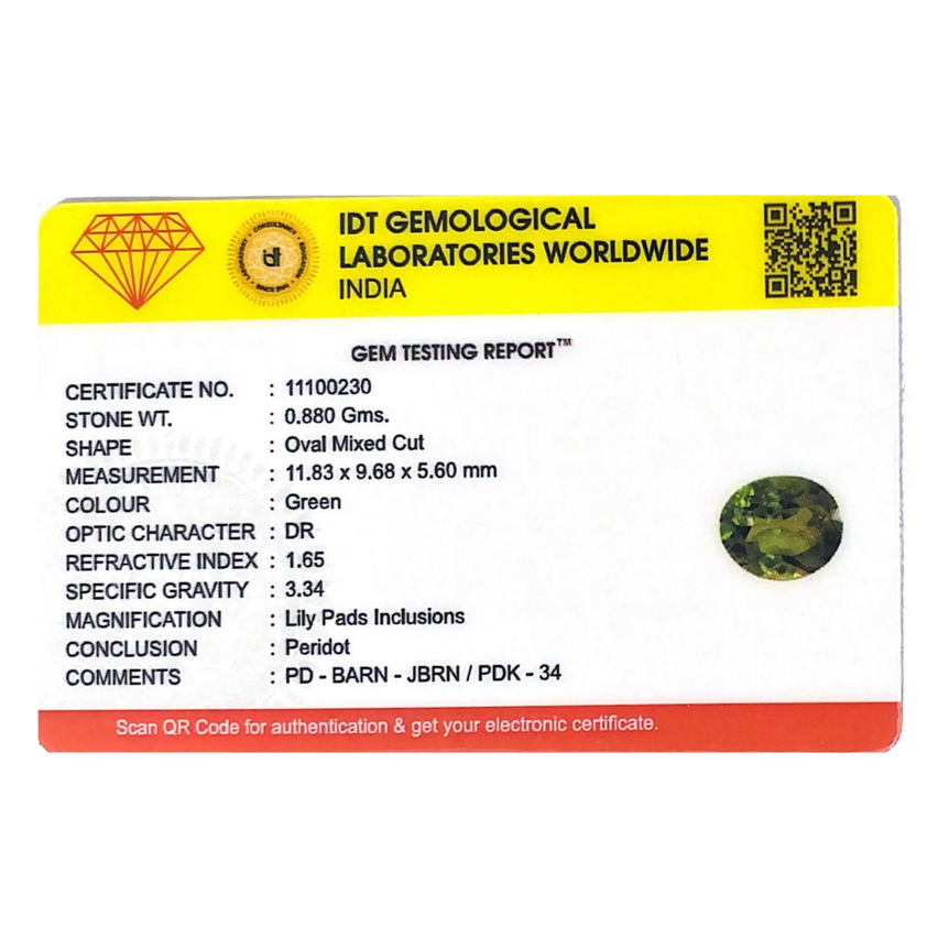 Peridot - 4.4 Carat