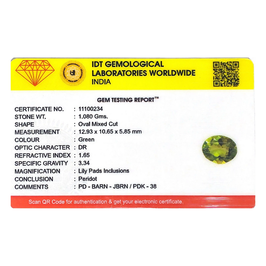 Peridot - 5.4 Carat