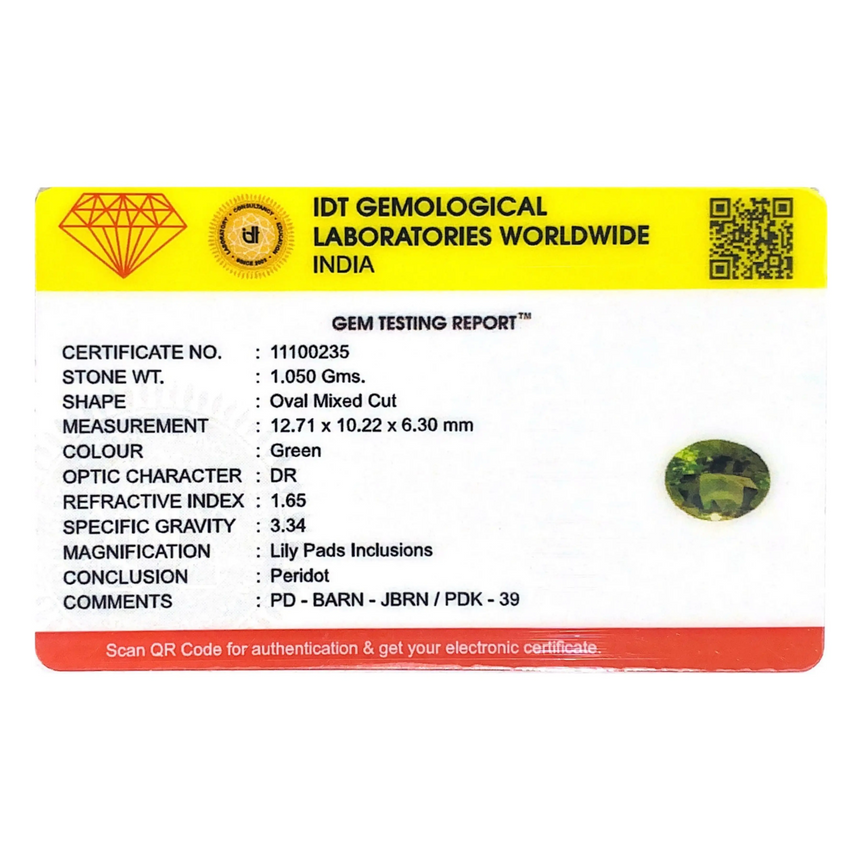 Peridot - 5.25 Carat