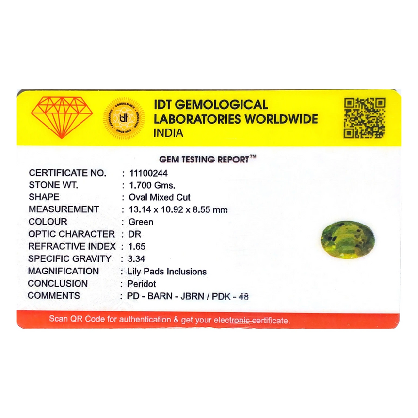 Peridot - 8.5 Carat