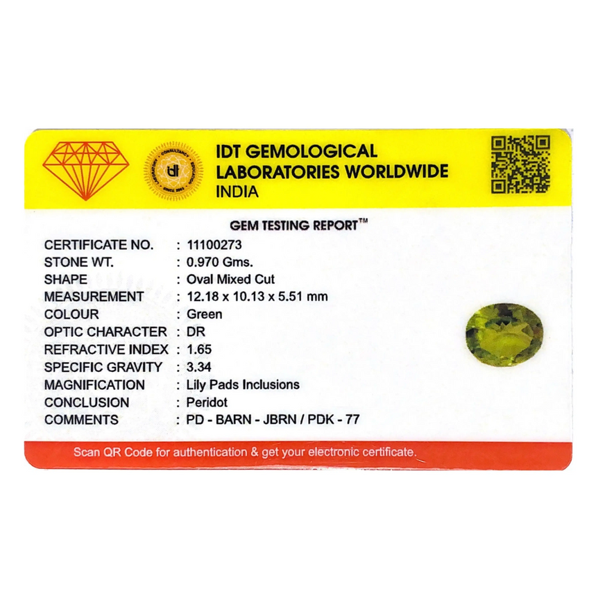 Peridot - 4.85 Carat