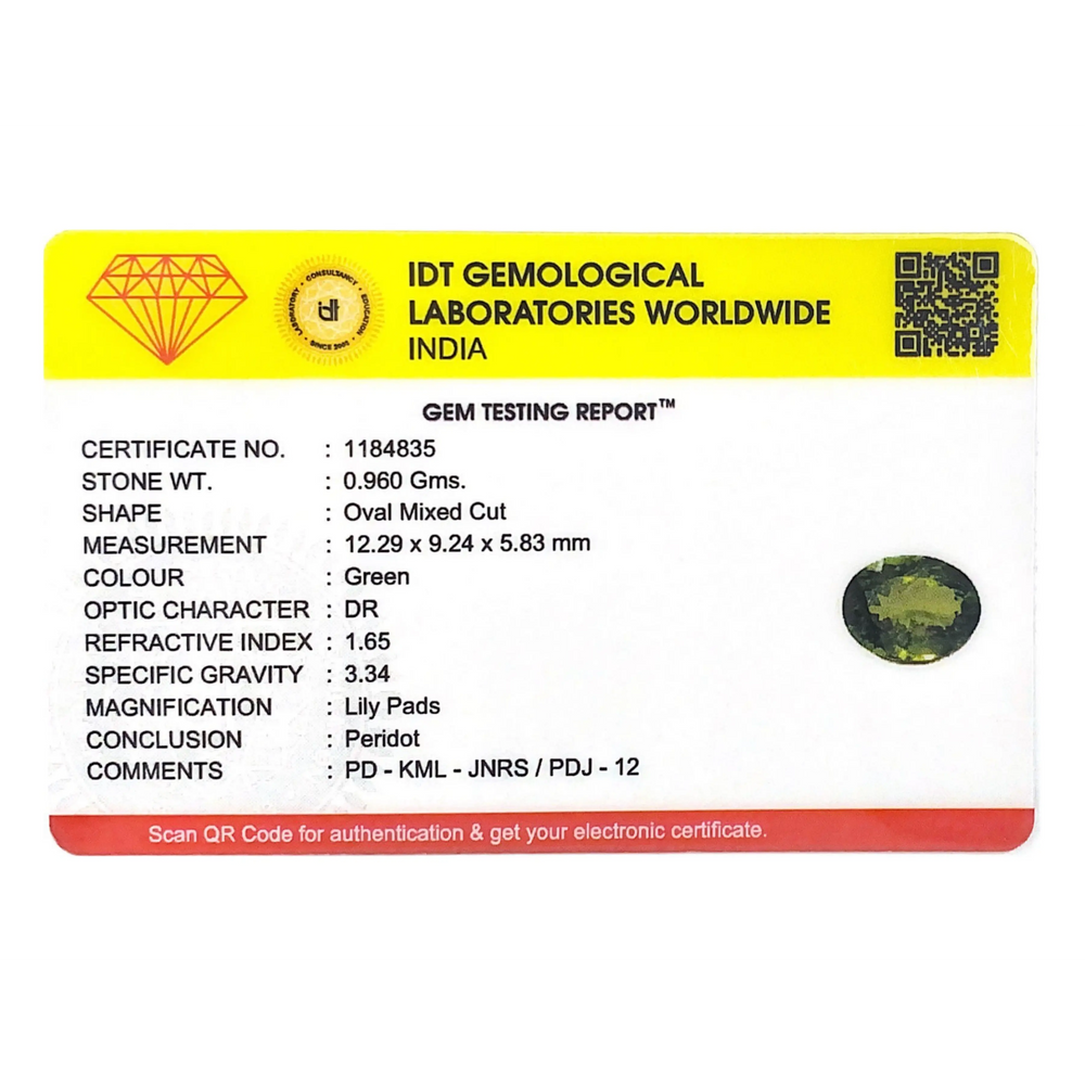 Peridot - 4.8 Carat - Pramogh