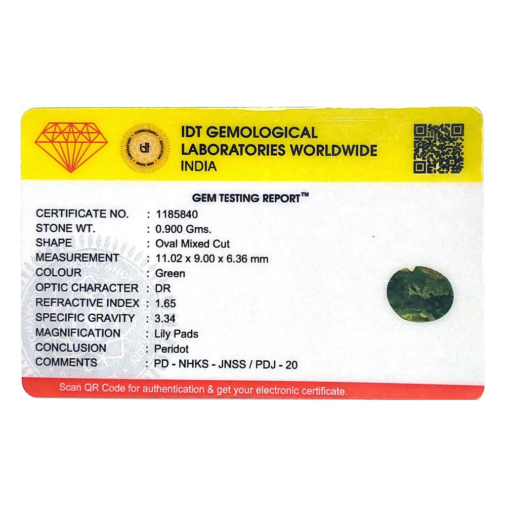 Peridot - 4.5 Carat - Pramogh