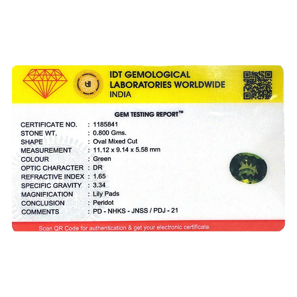 Peridot - 4 Carat - Pramogh