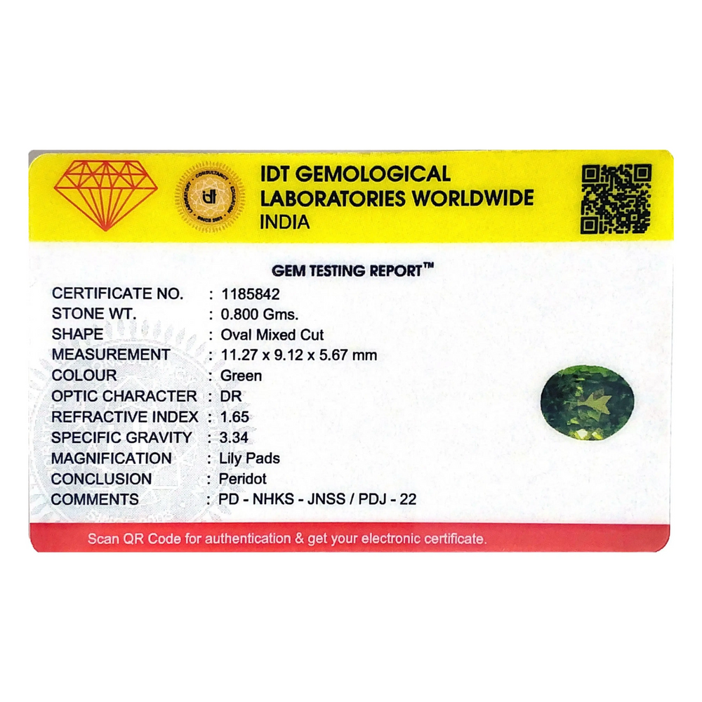 Peridot - 4 Carat - Pramogh
