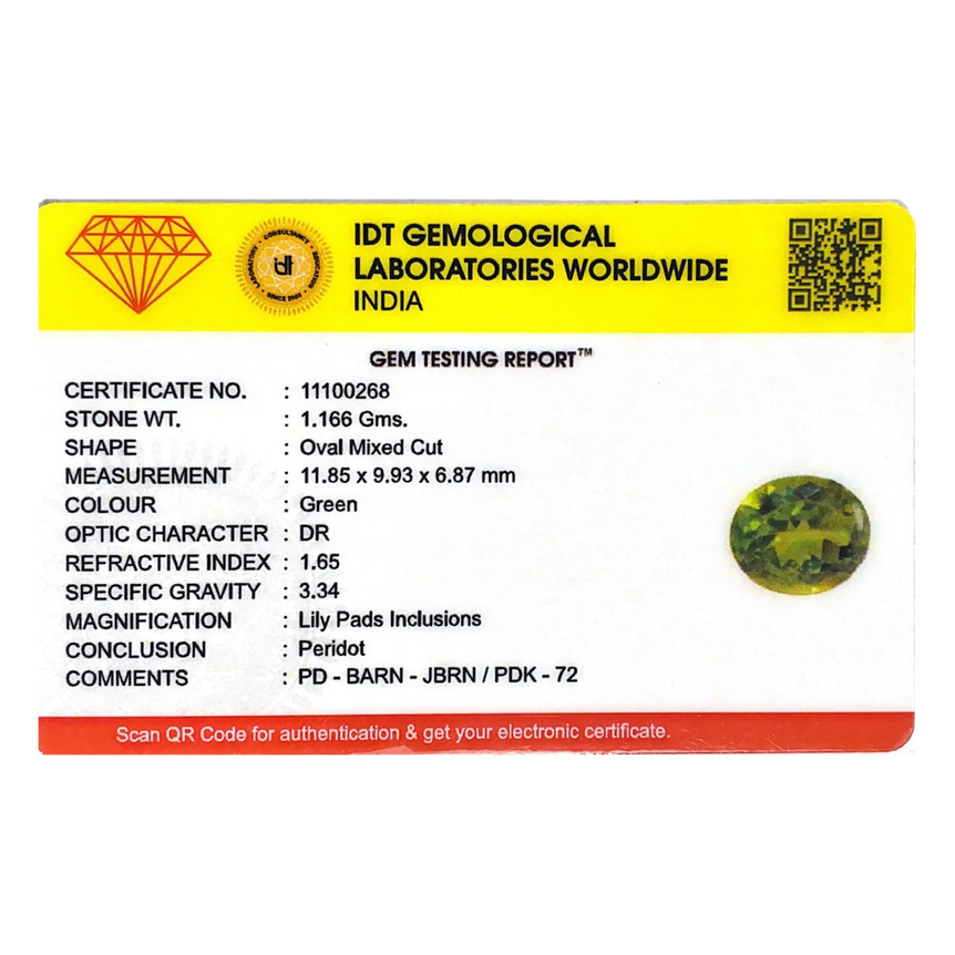 Peridot - 5.83 Carat