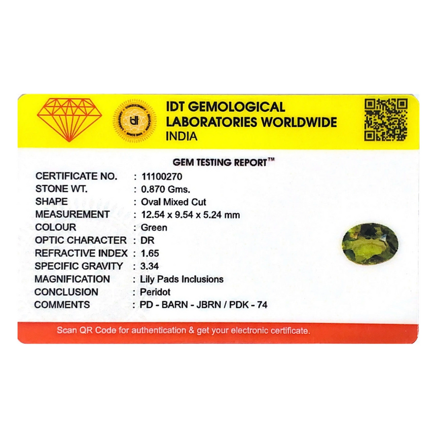 Peridot - 4.35 Carat